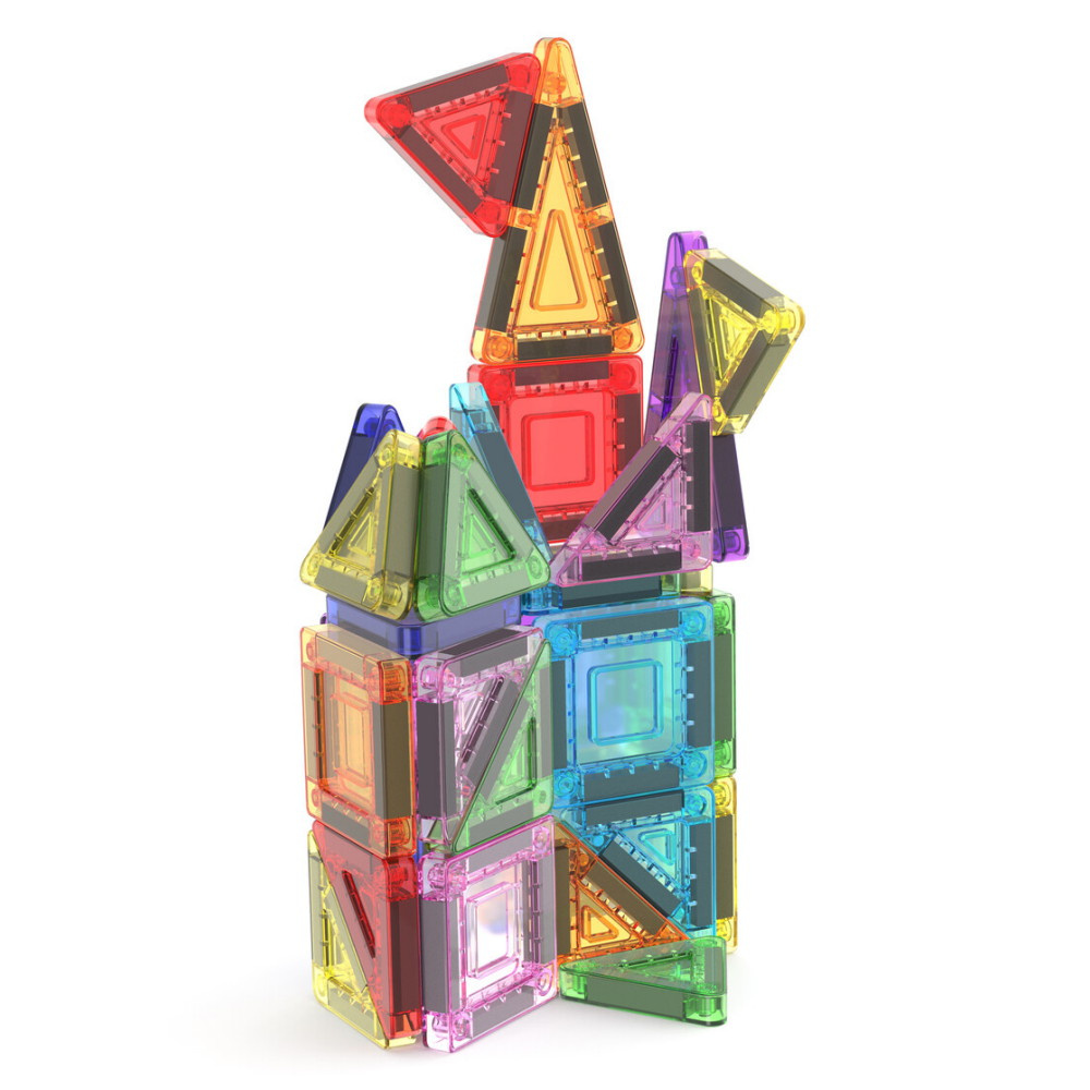 PicassoTiles Magnetic Nano Tiles 40 Bitar