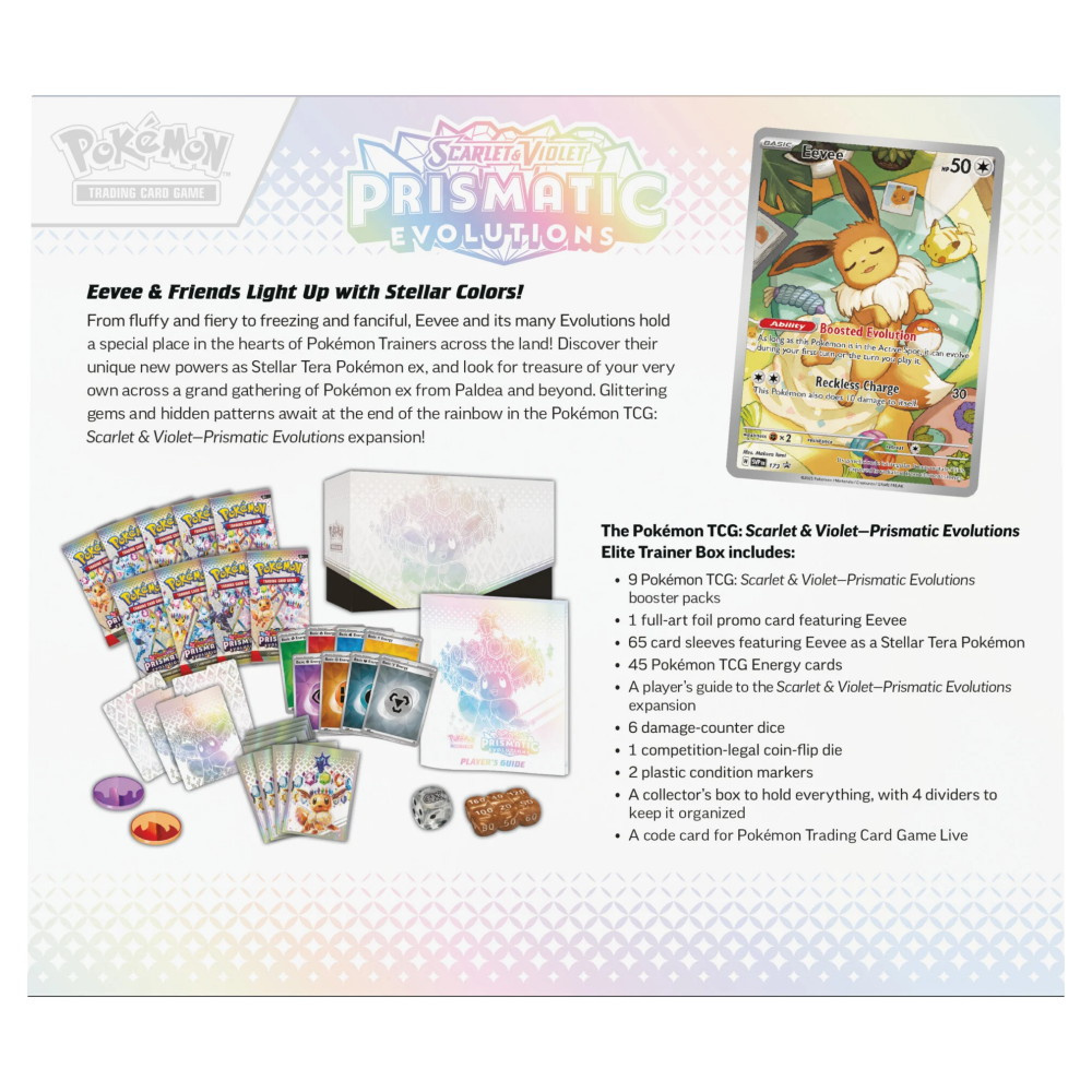 Pokémon TCG: Prismatic Evolutions Elite Trainer Box