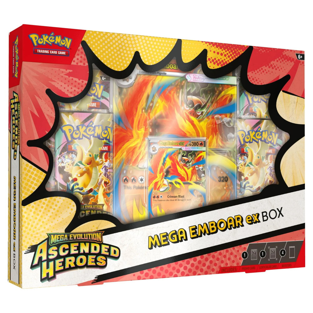 Pokémon TCG: Ascended Heroes - Mega Emboar ex Box