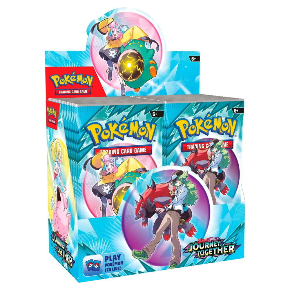Pokémon TCG: Journey Together Booster Display