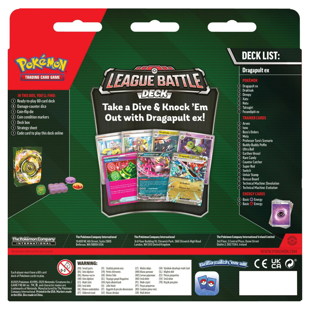 Pokémon TCG: League Battle Deck - Dragapult ex