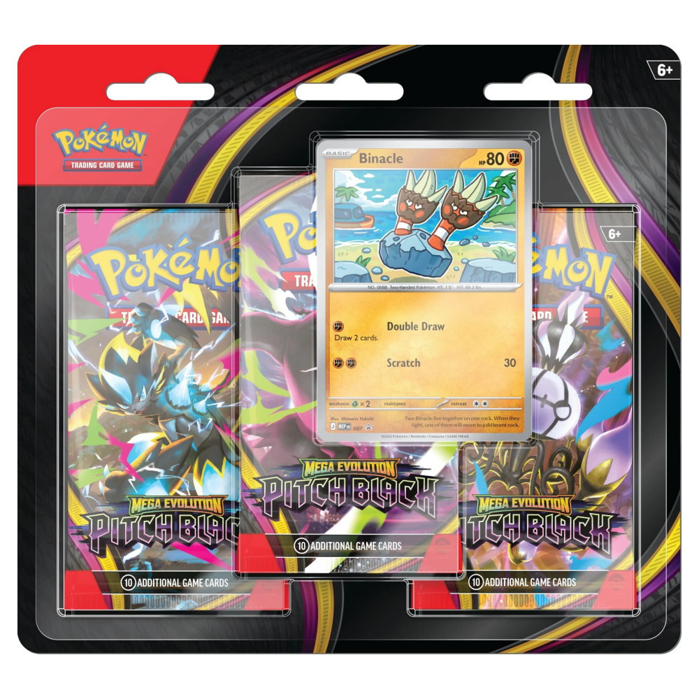 Pokémon TCG: Pitch Black - Booster 3-Pack Binacle