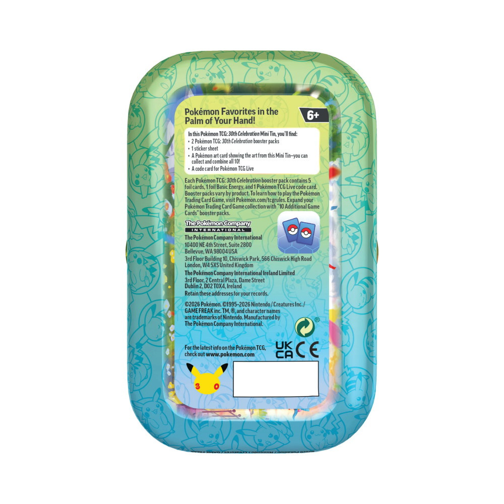 Pokémon TCG: 30th Celebration - Mini Tin