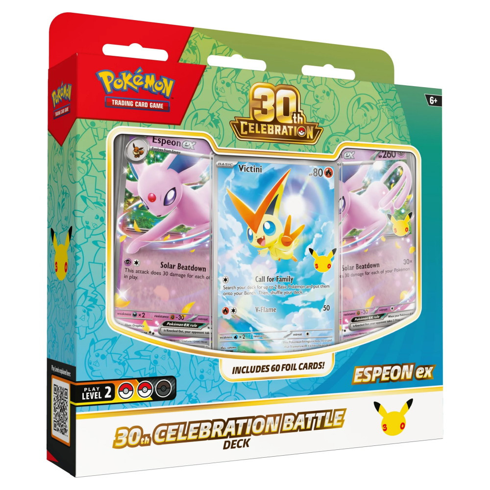 Pokémon TCG: 30th Celebration - Espeon ex Battle Deck