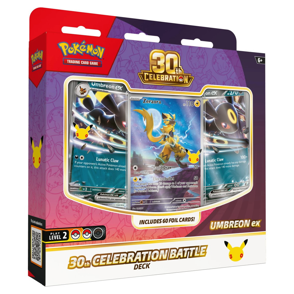 Pokémon TCG: 30th Celebration - Umbreon ex Battle Deck