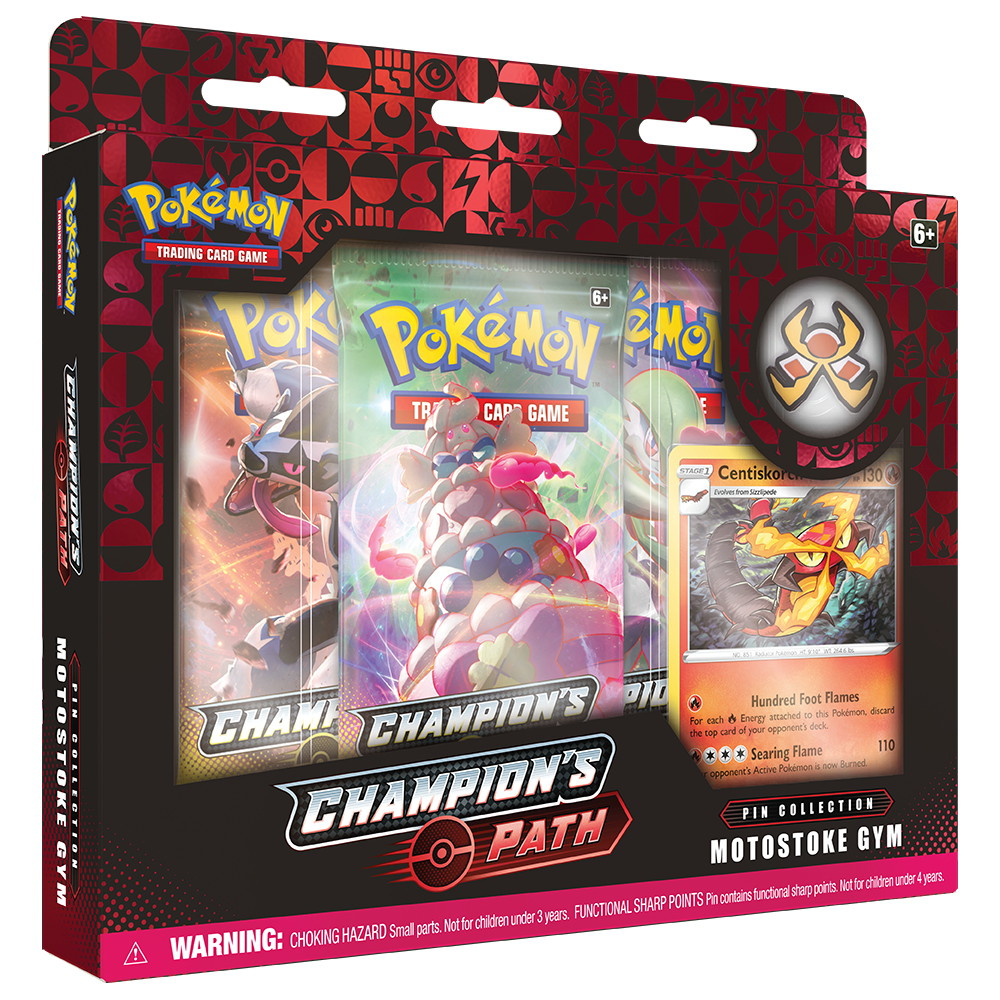 Pokémon TCG: Champion's Path - Pin Collection Motostoke Gym