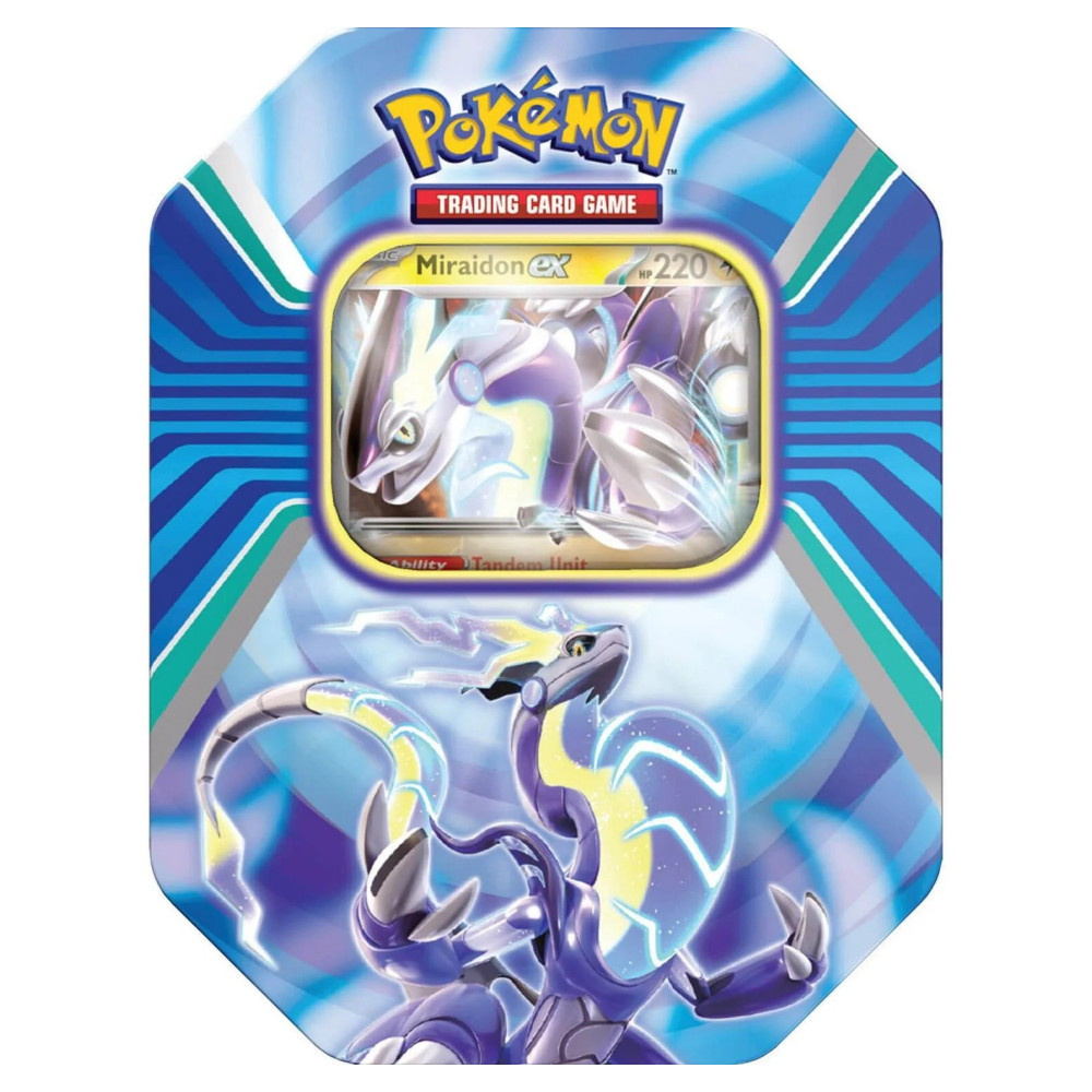 Pokémon TCG: Paldea Legends Tin - Summer 2023 - Miraidon ex