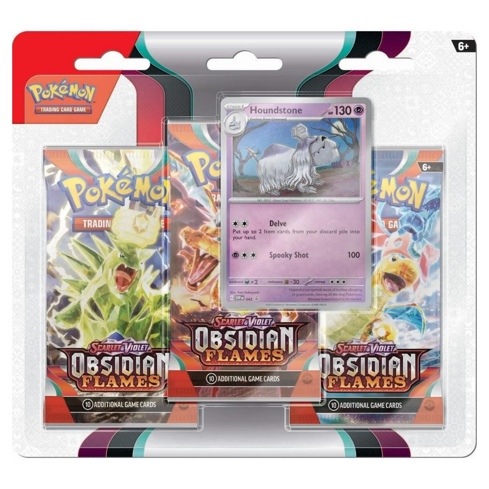 Pokémon TCG: Obsidian Flames Booster 3-Pack Houndstone
