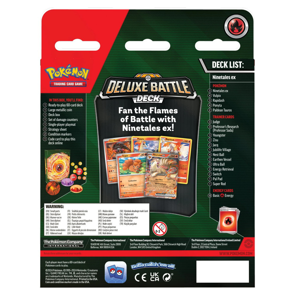 Pokémon TCG: Deluxe Battle Deck - Ninetales ex