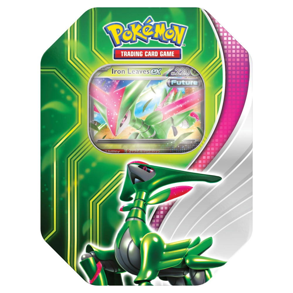 Pokémon TCG: Paradox Clash Tin - Iron Leaves ex