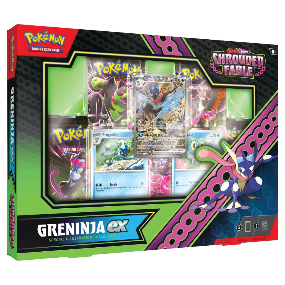 Pokémon TCG: Shrouded Fable Greninja ex Special Illustration Collection