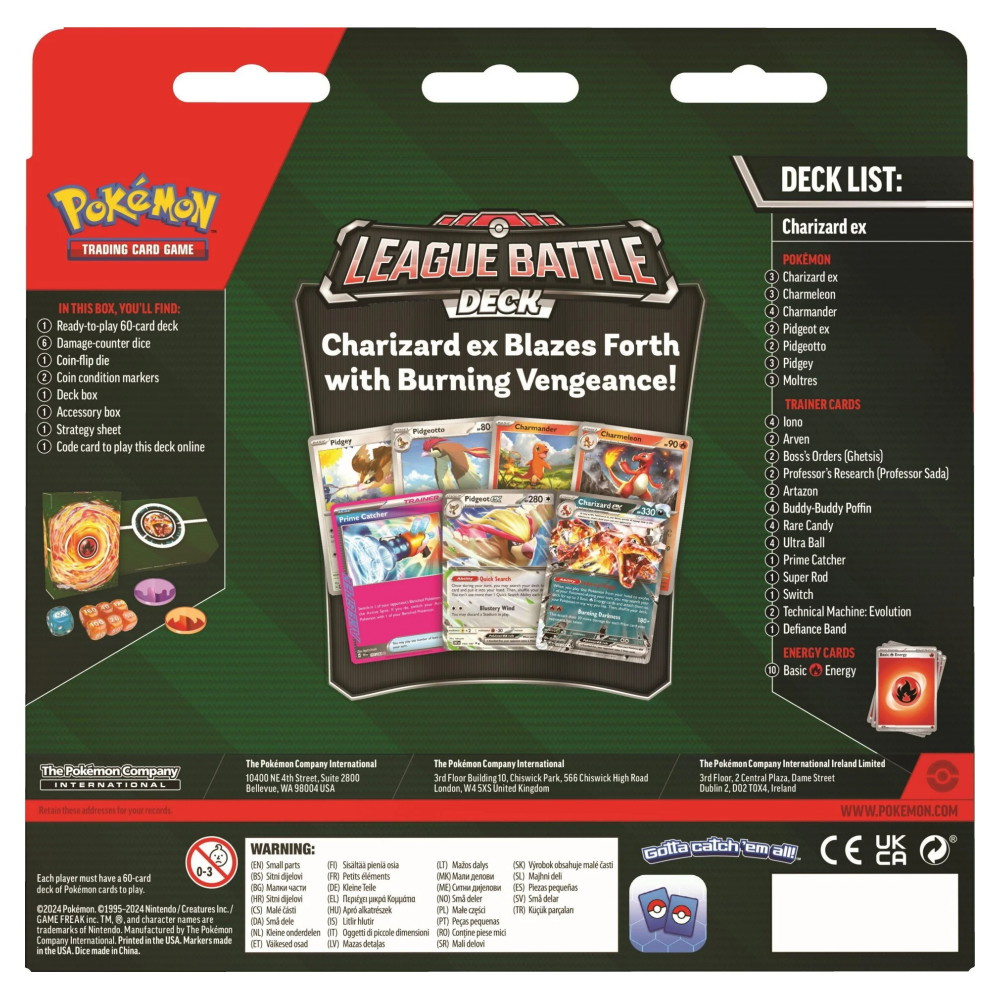 Pokémon TCG: League Battle Deck - Charizard ex