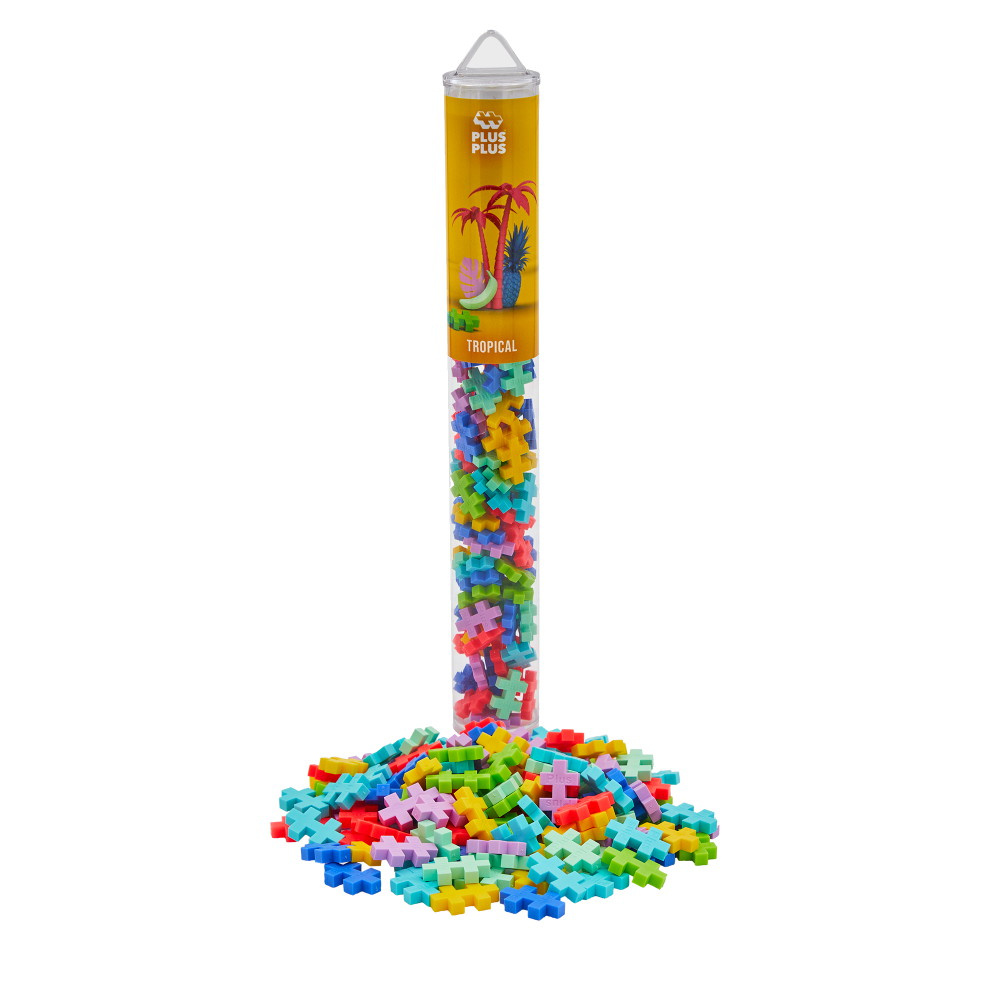 Plus-Plus - Tropisk Färgmix 100 st