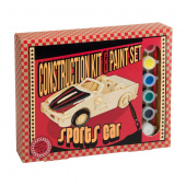 Construction kit & paint set Sportbil