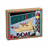 Construction Kit and Paint Set Boat