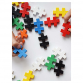 Plus-Plus - BIG Basic Färgmix 100 st Plus-Plus - BIG Basic Färgmix 100 st