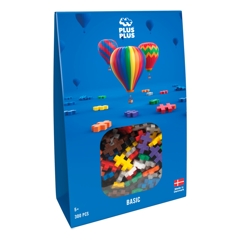 Plus-Plus - Basic Färgmix 300 st