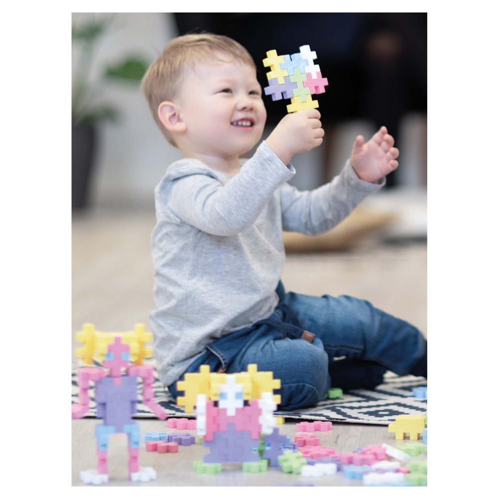 Plus-Plus - BIG Pastell Färgmix 100 st