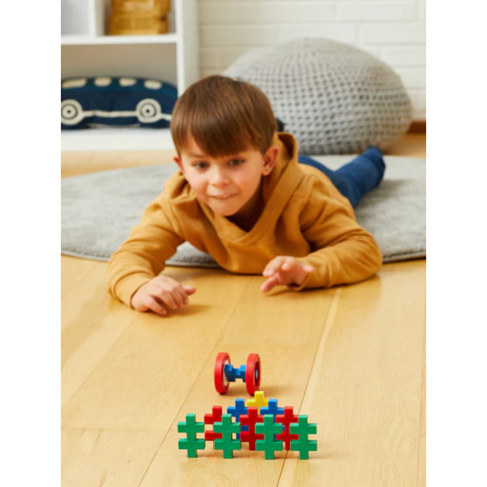 Plus-Plus - BIG Lär dig bygga Aktivitetsset - 130 stk