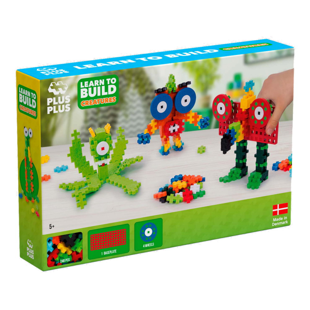 Plus-Plus - Lär dig bygga Varelser