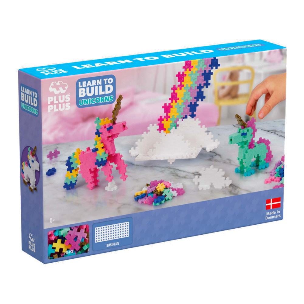Plus-Plus - Lär dig bygga Enhörningar
