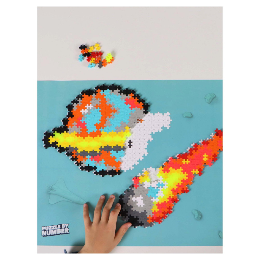 Plus-Plus - Pussla med nummer Rymden 