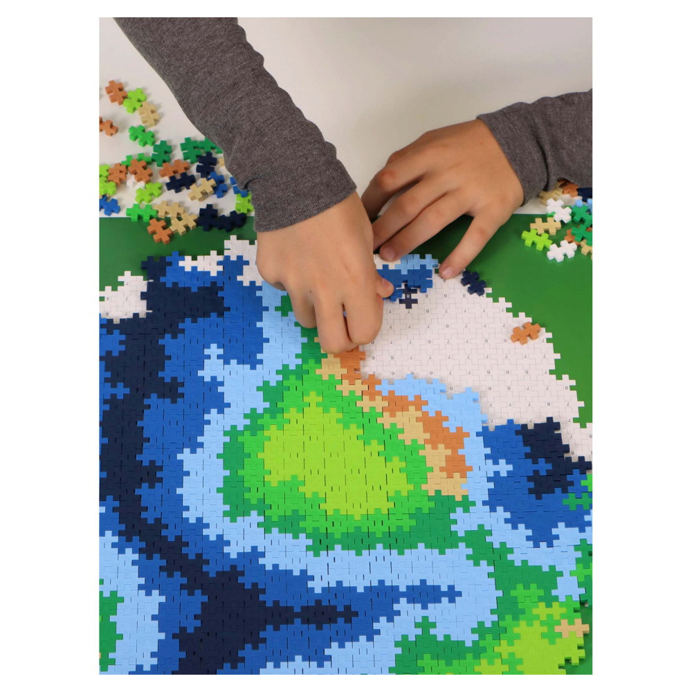 Plus-Plus - Pussla med nummer Jorden 