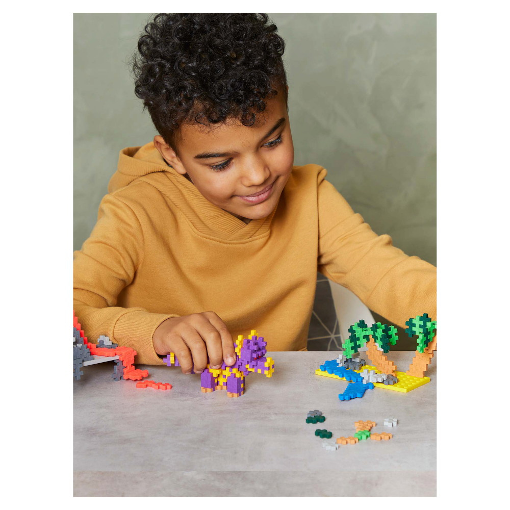 Plus-Plus - Lär dig bygga Dinosaurier