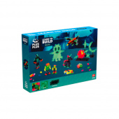 Plus-Plus - Lär dig bygga Självlysande 500 stk Plus-Plus - Lär dig bygga Självlysande 500 stk