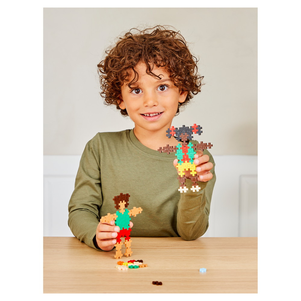 Plus-Plus - Lär dig bygga Människor från hela världen