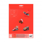 Plus-Plus - Byggplattor och Hjul - Svart & Grå Plus-Plus - Byggplattor och Hjul - Svart & Grå