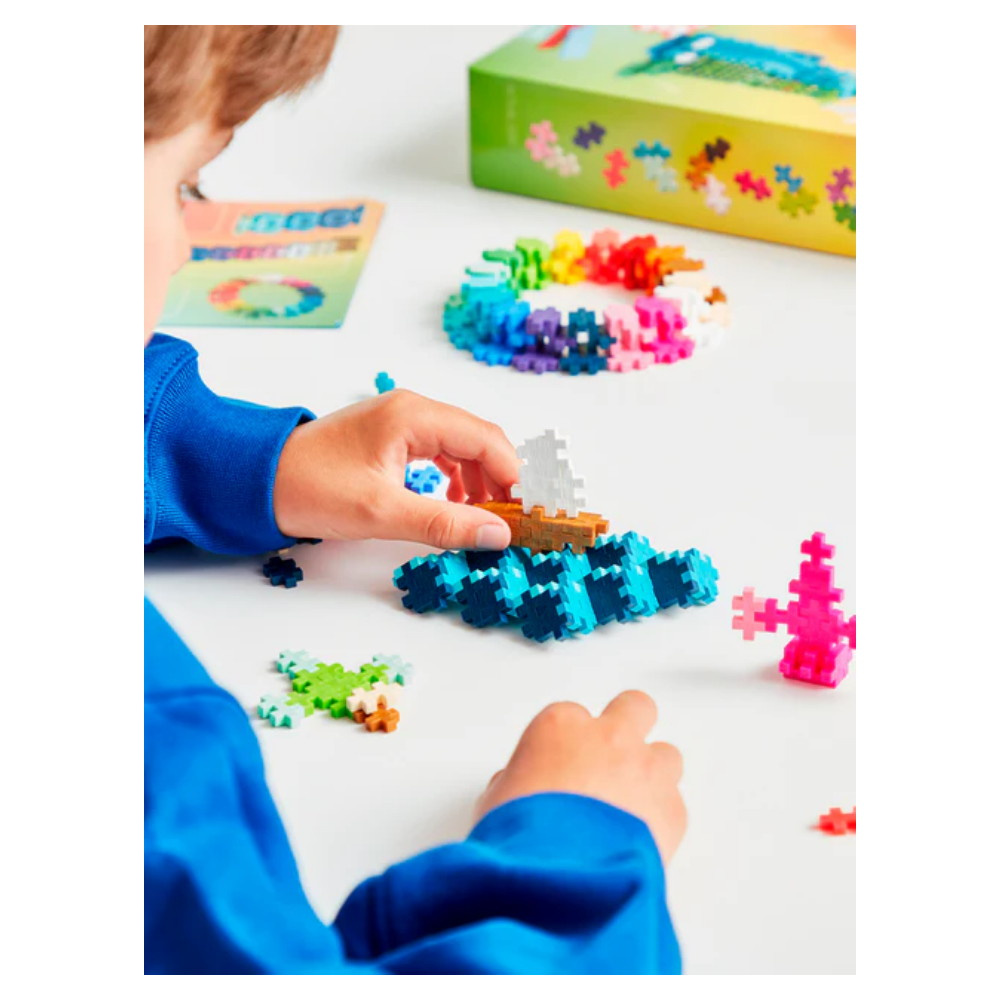 Plus-Plus - Lär dig bygga Colorverse Superset 1000 stk