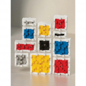 Plus-Plus - Inspired Mondrian - Composition A Plus-Plus - Inspired Mondrian - Composition A