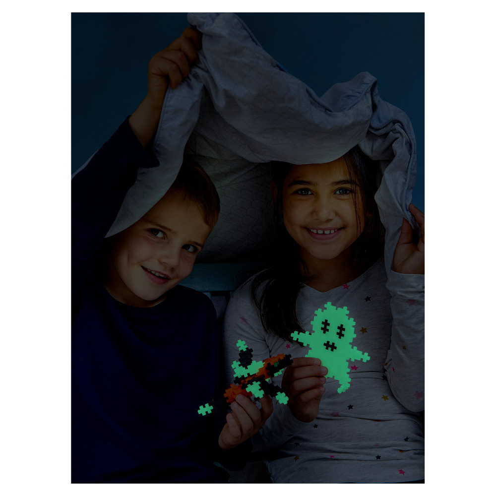 Plus-Plus - Glow Färgmix 100 st