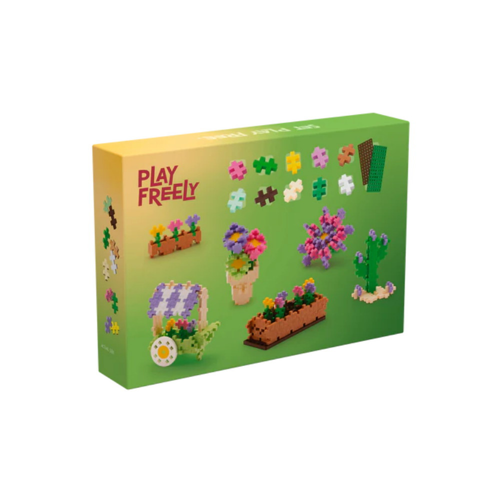 Plus-Plus - Lär dig bygga Blomsteraffär 600 stk