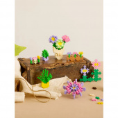 Plus-Plus - Lär dig bygga Blomsteraffär 600 stk Plus-Plus - Lär dig bygga Blomsteraffär 600 stk