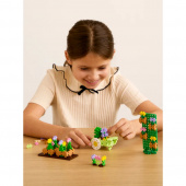 Plus-Plus - Lär dig bygga Blomsteraffär 600 stk Plus-Plus - Lär dig bygga Blomsteraffär 600 stk