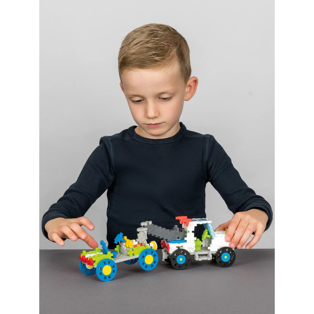 Plus-Plus - Lär dig bygga Go! Bilar