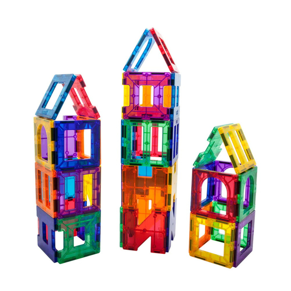 PicassoTiles Magnetiska Byggnadsplattor Designkonstnär 42 Delar