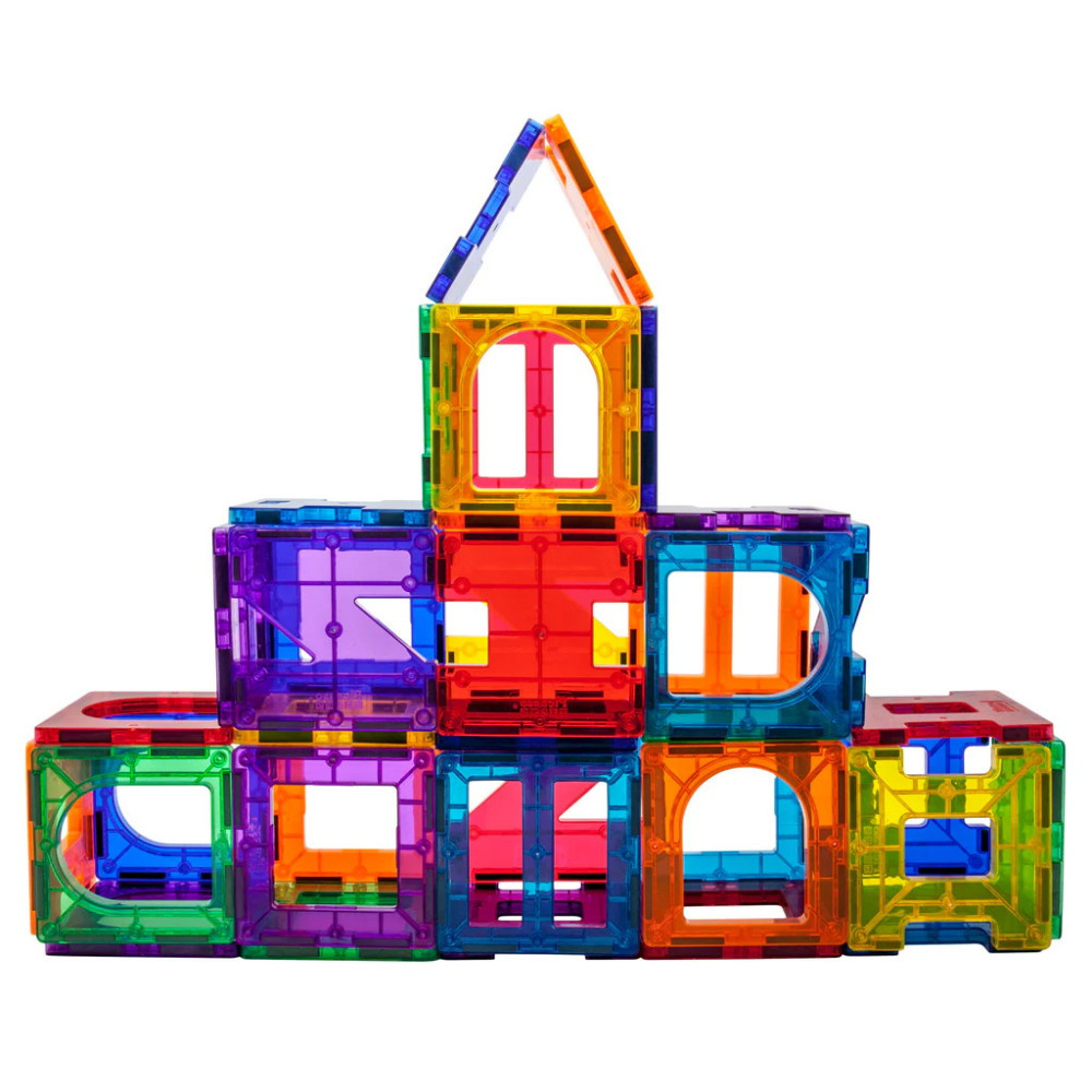 PicassoTiles Magnetiska Byggnadsplattor Designkonstnär 42 Delar