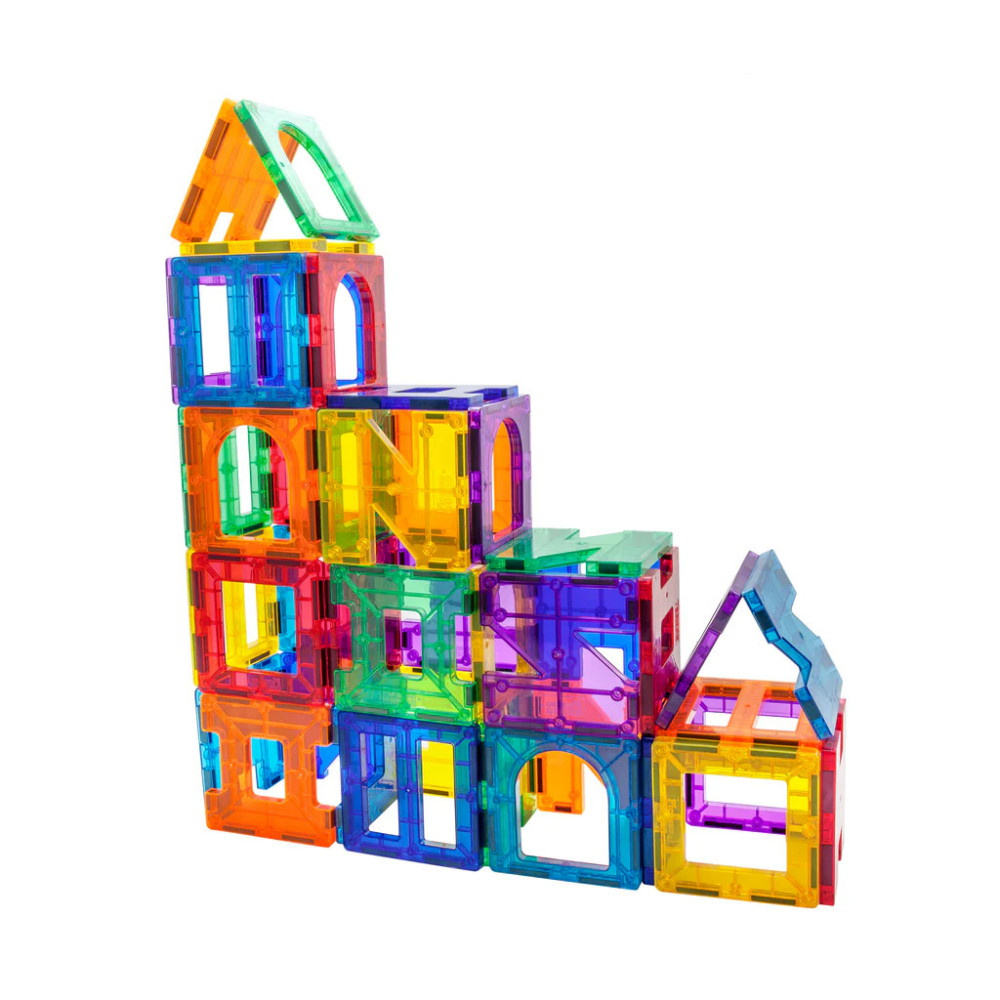 PicassoTiles Magnetiska Byggnadsplattor Designkonstnär 42 Delar