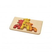 Giraff Träpussel 4 Bitar Giraff Träpussel 4 Bitar