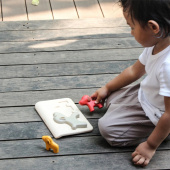 Hund Träpussel 4 Bitar Hund Träpussel 4 Bitar