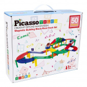 PicassoTiles Magnetic Race Track 50 Bitar PicassoTiles Magnetic Race Track 50 Bitar