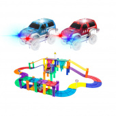 PicassoTiles Magnetic Race Track 50 Bitar PicassoTiles Magnetic Race Track 50 Bitar