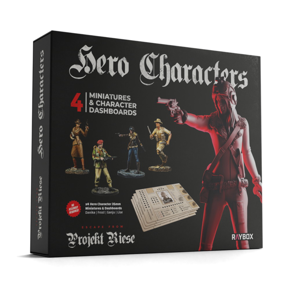 Escape from Projekt Riese - Hero Characters (Exp.)