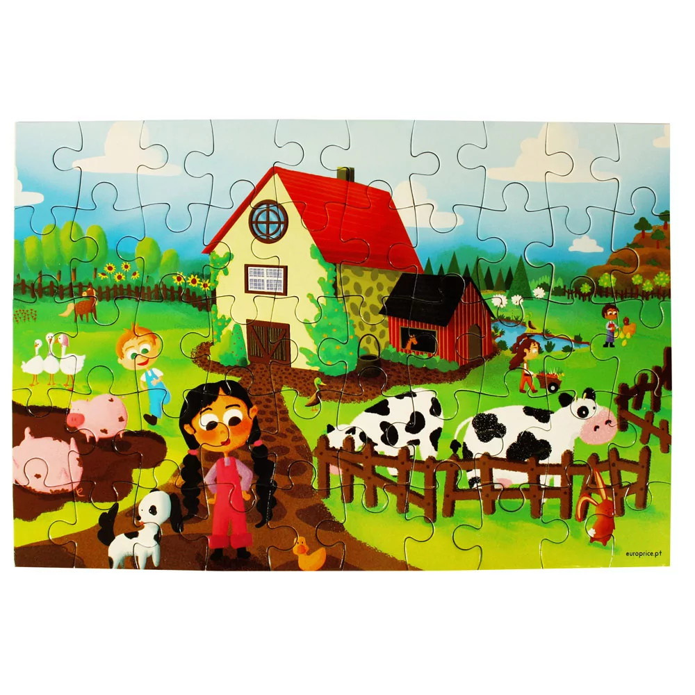Pussel: Bondgården 50 Bitar