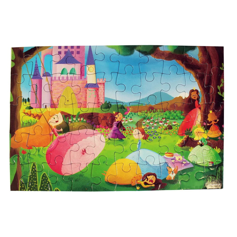 Pussel: Prinsessor 50 Bitar