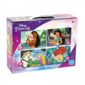 Pussel: Disney Prinsessor 4x99 Bitar Pussel: Disney Prinsessor 4x99 Bitar