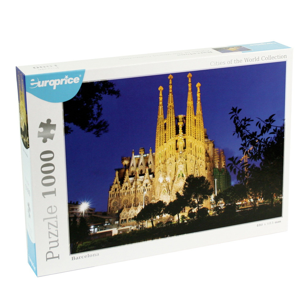 Pussel: Barcelona 1000 Bitar